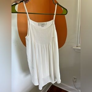 Cream Chiffon Camisole/Tank